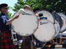 38 Massed Band Drums  Highland Games (Ron Cowin)