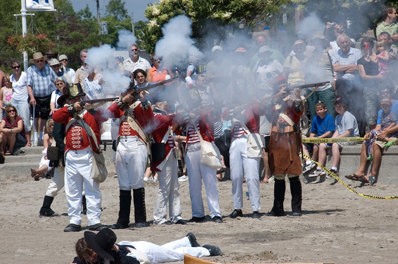 14 Re-enactment of War of 1812 - Canada Day weekend
